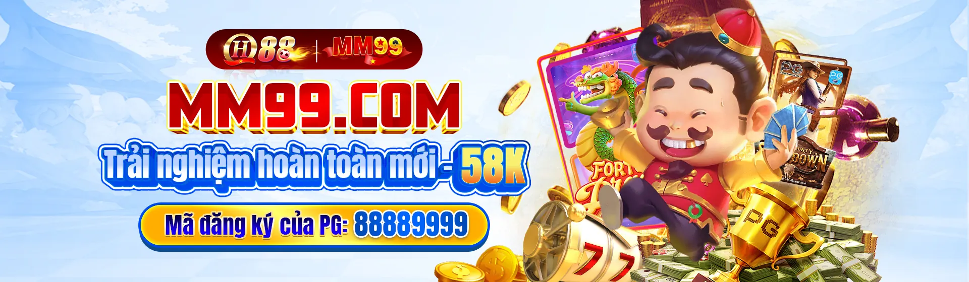 Giao diện chào mừng 88k đăng nhập